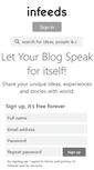 Mobile Screenshot of infeeds.com